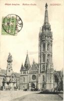 Budapest I. Budai vár, Mátyás templom, TCV card