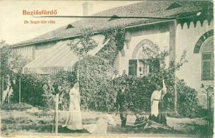 Buziásfürdő leporello with Hotel