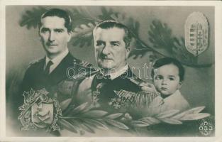 Horthy Miklós és családja 4 db/ 4pcs Horthy and his family