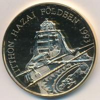 Bognár György (1944-) 1993. "Vitéz Nagybányai Horthy Miklós / Itthon hazai földben" aranyo...