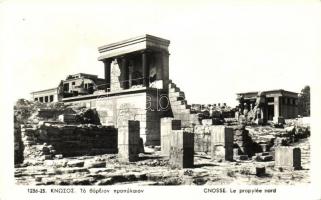 Knossos, Cnosse; Le propylée nord / gateway