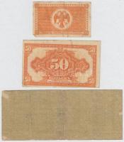 Orosz Polgárháború / Kelet-Szibéria / Távol-keleti Ideiglenes Kormány / Priamur Régió 1918. 10k + 19...