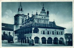 Lőcse, Levoca; városház / town hall (EK)