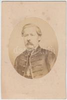 Arany János (1817-1882) költő keményhátú fotója, 10x7 cm