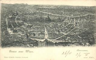 Vienna, Wien; Panorama / general view (EB)