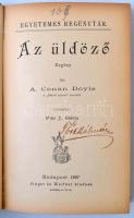 Arthur Conan Doyle: Az üldöző. (Sherlock Holmes) Bp., 1906, Singer és Wolfner. Kiadói szecessziós eg...