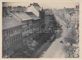 cca 1940 Budapest, Erzsébet körút, jelzetlen fotó, 13x18 cm