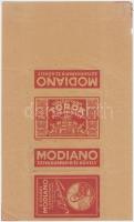 Modiano szivarkapapír csomagolása, 3 db, 23x14 cm