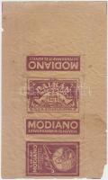 Modiano szivarkapapír csomagolása, 3 db, 23x14 cm