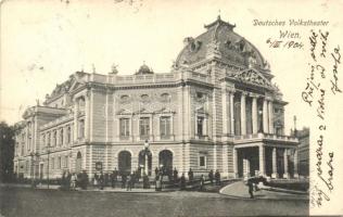 Vienna, Wien VII. Volkstheater / theater (EK)