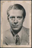 Nelson Eddy (1901-1967) amerikai énekes és színész aláírása őt magát ábrázoló fotó hátulján