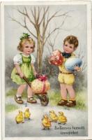 Easter, children, Erika Nr. 2093. (EK)