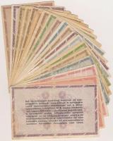 1946. 20db-os adópengő bankjegy tétel T:vegyes