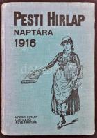 1916 Pesti Hírlap naptára, pp.:272, 24x17cm