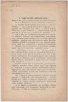 1887 A nagykárolyi "Kölcsey-szoba", megjelent a Budapesti Hírlap tárcájában, különnyomat, 3p