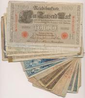 Német Birodalom 1904-1917. 20db-os vegyes bankjegy tétel T:vegyes 
German Empire 1904-1917. 20pcs o...