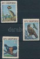 Birds 3 stamps, Madarak sor 3 értéke