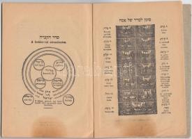 A peszach hagada. Izrael Egyiptomból való kivonulásának elbeszélése. Schlesinger Jos. Kétnyelvű kiad...