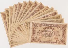 1946. 10.000AP (15x) T:vegyes