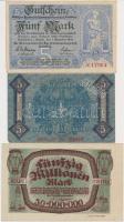 Németország / Weimari Köztársaság 1918-1923. 5db klf szükségpénz, közte Annaberg, Benrath, Delmenhorst T:III Germany / Weimar Republic 1918-1923. 5pcs of diff necessity notes, including Annaberg, Benrath, Delmenhorst C:F