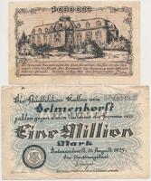 Németország / Weimari Köztársaság 1918-1923. 5db klf szükségpénz, közte Annaberg, Benrath, Delmenhor...