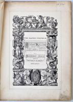 Szendrei János: Országos Magyar Történeti Ötvösmű-kiállítási emlék 1884. Bp., 1884. Divald Károly-Fr...