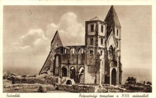 Zsámbék, Prépostsági templom a XIII. századból (kis szakadás / small tear)