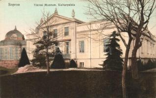 Sopron, Városi Múzeum, Kultúrpalota; kiadja Monsberger Gottfrid
