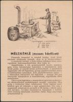 1958 2 db szőlészeti ismeretterjesztő kisnyomtatvány: Bordóilé készítés, 4 p.; Mészkénlé (meszes kénfüzet), 4 p.