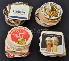 cca 100 db különféle söralátét és sörcímke