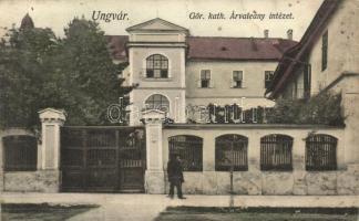 Ungvár, Görög katolikus árvaleány intézet / greek catholic orphanage (EB)