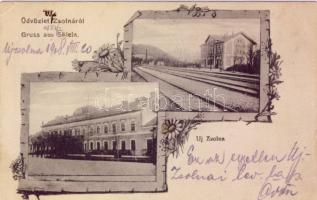 Új-Zsolna w. railway-station (EK)