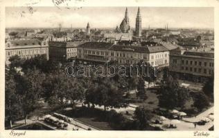 Szeged, látkép, kiadja Grünwald (Rb)