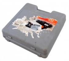 Fúrógép, dobozban, töltővel, működik,  h:20 cm,