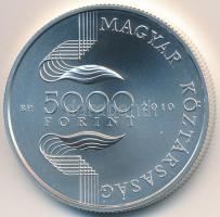 2010. 5000Ft Ag "Úszó EB" T:BU