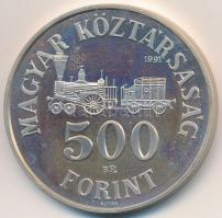 1991. 500Ft Ag "Széchenyi István" T:PP felületi karc