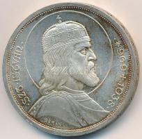 1938. 5P Ag "Szent István" T:2 kis patina  Adamo P8.1