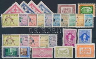 Afghanistan (1960-1964) 58 stamps Afganisztán (1960-1964) 58 kfl bélyeg, közte sorok