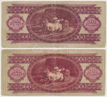 1949. 100Ft (4x) T:III,III-