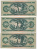 1949. 10Ft (6x) T:III,III-