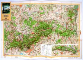 cca 1980-2000 7 db magyarországi térkép, közte modern autóstérkép, valamint turistatérképek