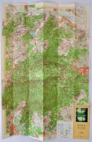 cca 1980-2000 7 db magyarországi térkép, közte modern autóstérkép, valamint turistatérképek