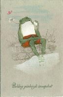 Frog, Happy Pentecost