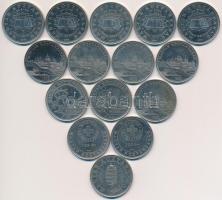 2004-2007. 50Ft (15x) emlékkiadások T:2