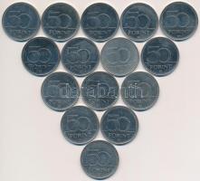 2004-2007. 50Ft (15x) emlékkiadások T:2