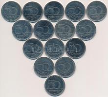 2004-2007. 50Ft (15x) emlékkiadások T:2