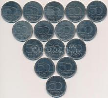 2005-2007. 50Ft (15x) emlékkiadások T:2