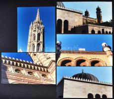 Színes budapesti fotók, 10db, 30x21cm