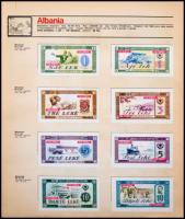 Banconote tutto il mondo Europa - teljesen kigyűjtött bankjegyes matricás album