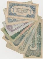 1944. 1P-100P (10x) "A Vörös Hadsereg Parancsnoksága" T:vegyes